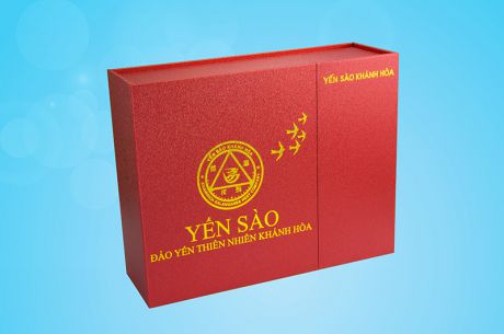 Yến sào đảo thiên nhiên tinh chế mẫu hộp quà tặng 100g - 014G