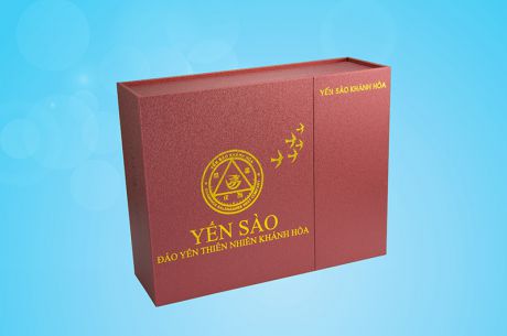 Yến sào đảo thiên nhiên tinh chế mẫu hộp quà tặng 50g - 015G