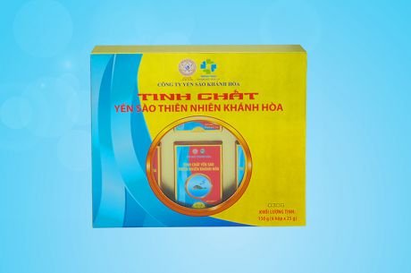 Tinh chất Yến sào Khánh Hòa - Hộp 6 hộp 5 gói 5 gram - 030G