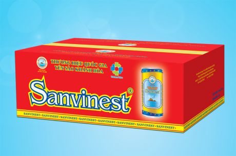 Nước Yến sào Khánh Hòa Sanvinest lon 190ml, thùng 30 lon - 121T30