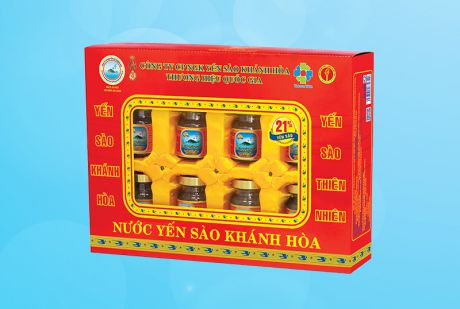 Nước Yến sào Sanvinest Khánh Hòa hộp 8 lọ 70ml - S101H8