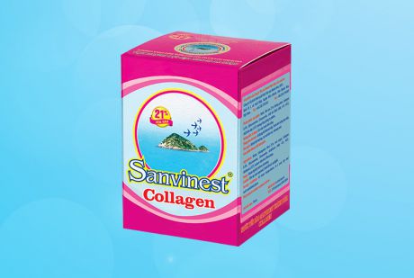 Nước Yến sào Sanvinest Khánh Hòa Collagen lọ 70ml - S209 