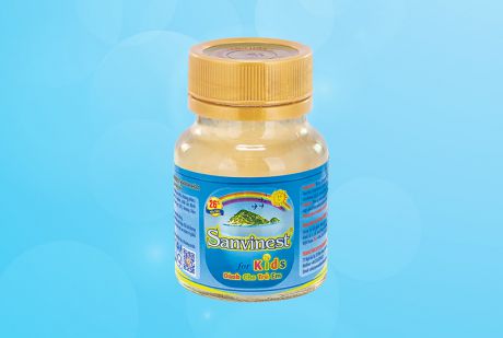 Nước Yến sào Sanvinest Khánh Hòa dành cho trẻ em lọ 62ml - S211