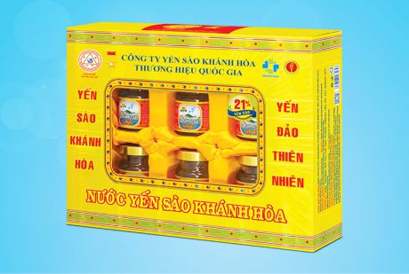 Nước Yến sào Khánh Hòa Sanest hộp 6 lọ 70ml - S002H6