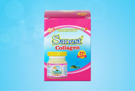 Nước Yến sào Khánh Hòa Sanest Collagen hộp 1 lọ 70ml - S770