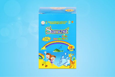 Nước Yến sào Khánh Hòa Sanest dành cho trẻ em hộp 1 lọ 62ml - S161