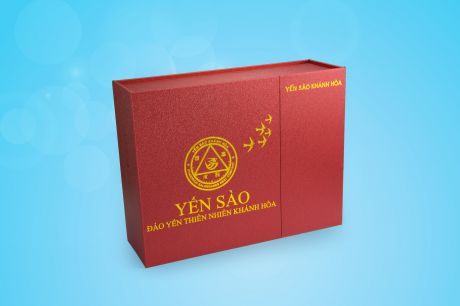 Yến sào đảo yến thiên nhiên tinh chế mẫu hộp quà tặng 100g - 014G