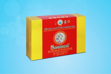 Yến sào Sanvinest Khánh Hòa chính hiệu nguyên tổ hộp 100g - S110