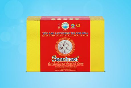 Yến sào Sanvinest Khánh Hòa chính hiệu nguyên tổ hộp 100g - S110