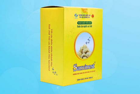 Tinh chất Yến sào Khánh Hòa Sanvinest dành cho người cao tuổi hộp 20 túi 25ml- TC512H20