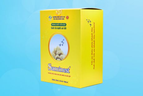 Tinh chất Yến sào Khánh Hòa Sanvinest dành cho người cao tuổi hộp 20 túi 25ml- TC512H20