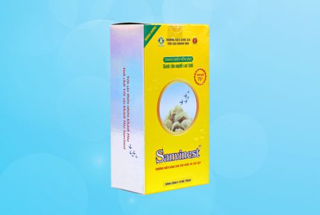 Tinh chất Yến sào Khánh Hòa Sanvinest không đường dành cho người cao tuổi hộp 10 túi 25ml - TC515H10