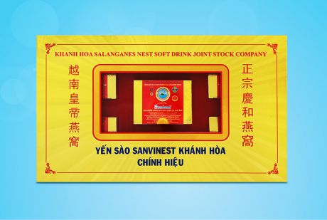 Yến sào Sanvinest Khánh Hòa chính hiệu tinh chế Hộp quà tặng - 5 hộp 3 gram (Q503)