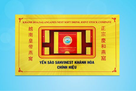 Yến sào Sanvinest Khánh Hòa chính hiệu tinh chế Hộp quà tặng - 5 hộp 5 gram (Q505)