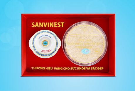  Hộp quà tặng Yến sào Sanvinest Khánh Hoà chính hiệu tinh chế 100 g - Q510