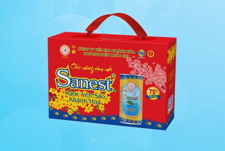 Nước Yến sào Khánh Hòa Sanest thùng 24 lon 190ml - S001T24