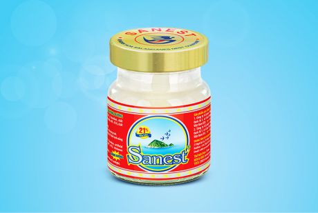 Nước Yến sào Khánh Hòa Sanest không đường hộp 1 lọ 70ml - S029