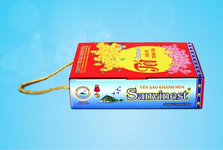 Nước Yến sào Sanvinest Khánh Hòa hộp 6 lon 190ml - S121H6