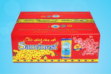 Nước Yến sào Sanvinest Khánh Hòa thùng 30 lon 190ml - S121T30