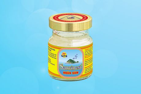 Nước yến sào Khánh Hòa Sanvinest Fucoidan nhân sâm lọ 70ml - 207