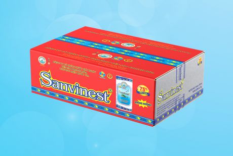 Nước Yến sào Sanvinest Khánh Hòa không đường thùng 30 lon 190ml - S125T30