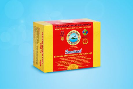 Yến sào Sanvinest Khánh Hòa chính hiệu tinh chế - Hộp 100 gram (V510)