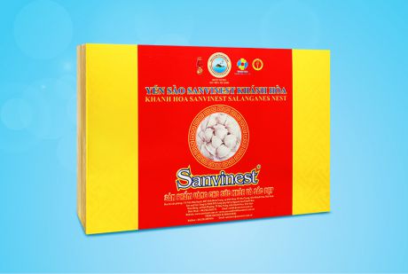 Yến sào Sanvinest Khánh Hòa chính hiệu nguyên tổ - Hộp 100 gram (S110)