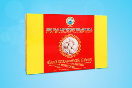 Yến sào Sanvinest Khánh Hòa chính hiệu nguyên tổ - Hộp 50 gram (S150)