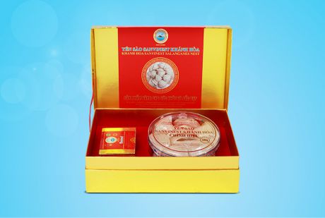 Yến sào Sanvinest Khánh Hòa chính hiệu nguyên tổ sơ chế hộp 50 gram - S250