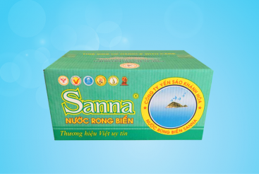 Nước rong biển Sanna, thùng 24 chai - SART