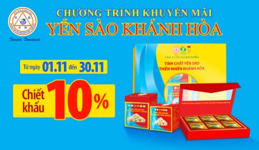 Chương trình khuyến mãi sản phẩm Tinh chất Yến sào thiên nhiên Khánh Hòa từ ngày 01/11/2024 đến hết ngày 30/11/2024