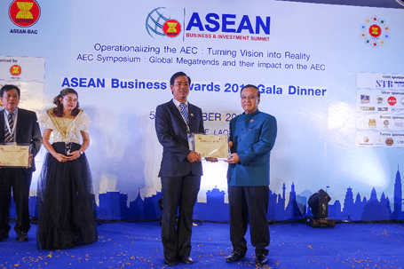 Công ty Yến sào Khánh Hòa được vinh danh tại Lễ trao giải ASEAN Business Awards 2016