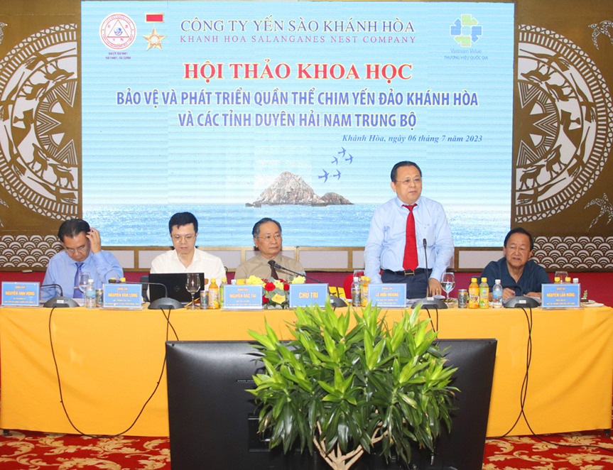 Hội thảo khoa học “Bảo vệ và phát triển quẩn thể chim yến đảo Khánh Hòa và các tỉnh duyên hải Nam Trung Bộ”
