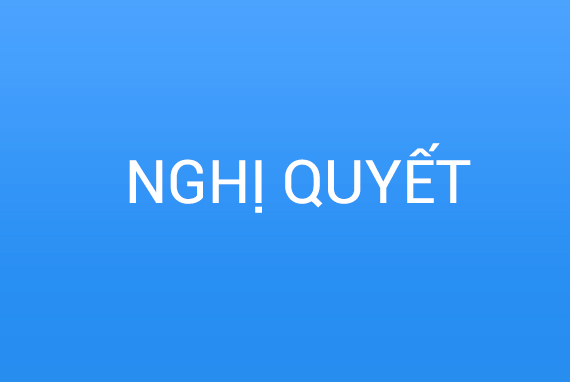 Nghị quyết của hội đồng quản trị công ty CP NGK Sanna Khánh Hòa