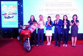 Trao thưởng khách hàng trúng giải Sanest Khánh Hòa - niềm tự hào thương hiệu Việt Nam tại Phú Yên
